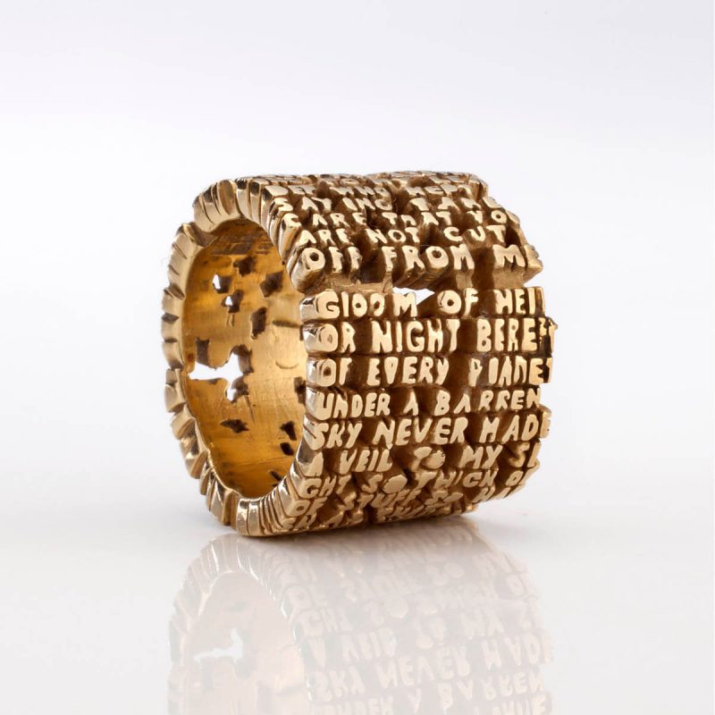 Hell-VII Ring, in 18k gold